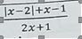 Fonction f